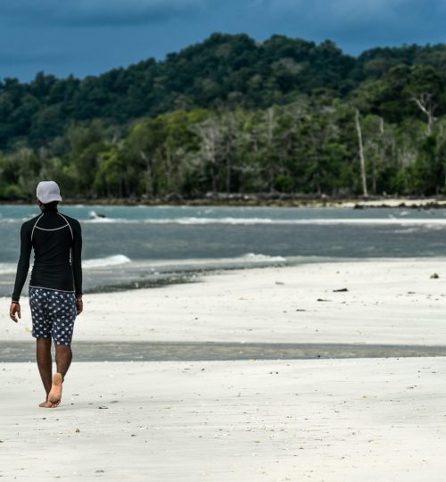 Silver sands beaches in Andamans